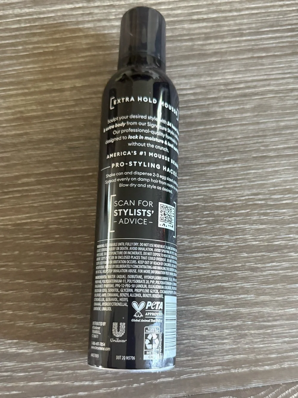 NWT TRESemme Extra Hold Shaping Mousse professional sculpt 10.5 oz
